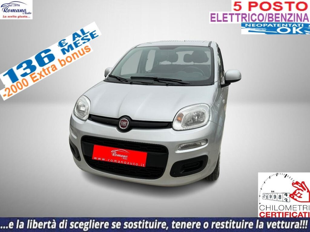 FIAT PANDA 1.0 hybrid 70cv 5p.ti#OK NEOPATENTATI!
