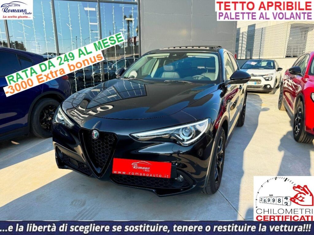 ALFA ROMEO - Stelvio - 2.2 T.diesel 190CV AT8 RWD Exec.#TETTO APRIBILE!