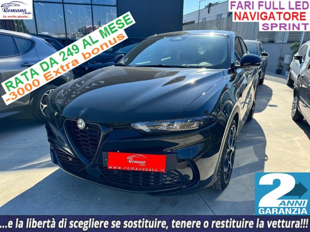 NEW ALFA ROMEO - Tonale - 1.6 diesel 130 CV TCT6 Sprint#SOLO 2.700KM!