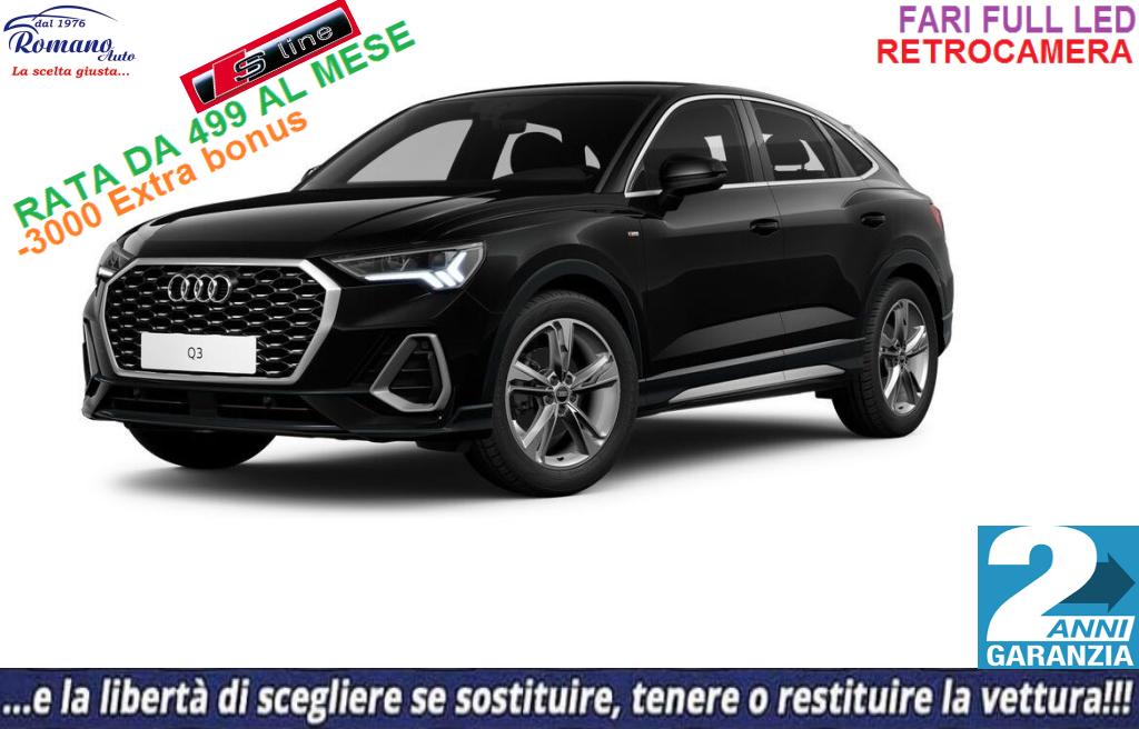 NEW AUDI - Q3 Sportback - Q3 SPB 35 TDI S tronic S line edition#FARI LED MATRIX!RETROCAMERA!