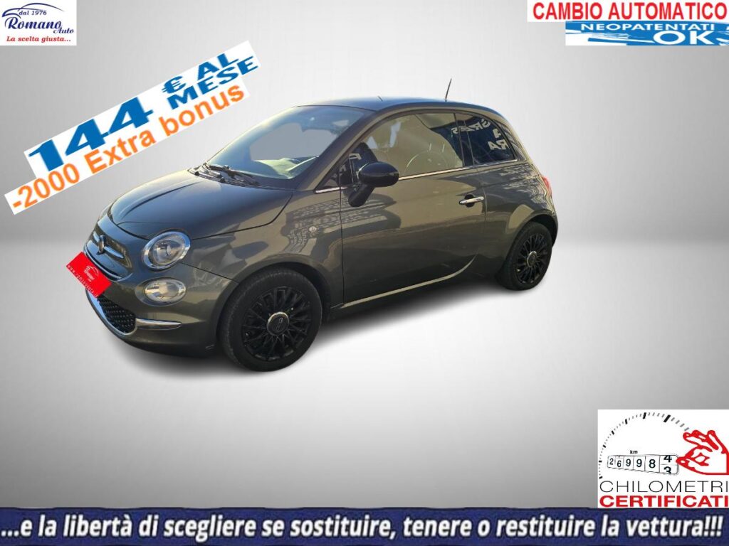 FIAT - 500 - 1.2 Dualogic Lounge#OK NEOPATENTATI!