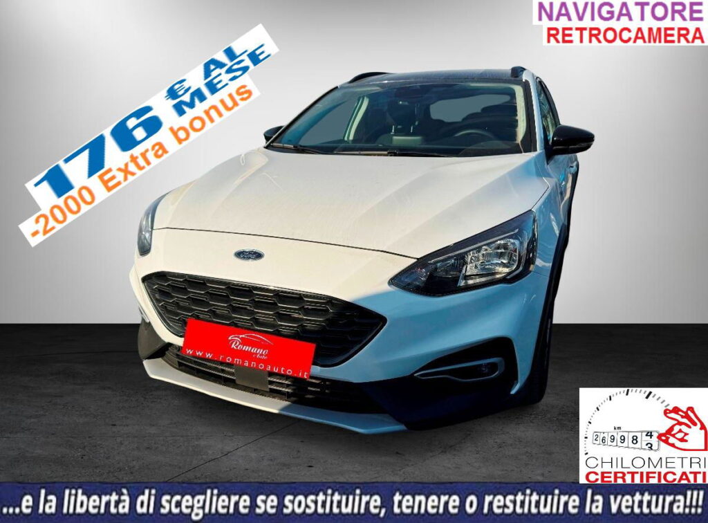 FORD - Focus - 1.5 EcoBlue 120CV 5p. Active#RETROCAMERA!