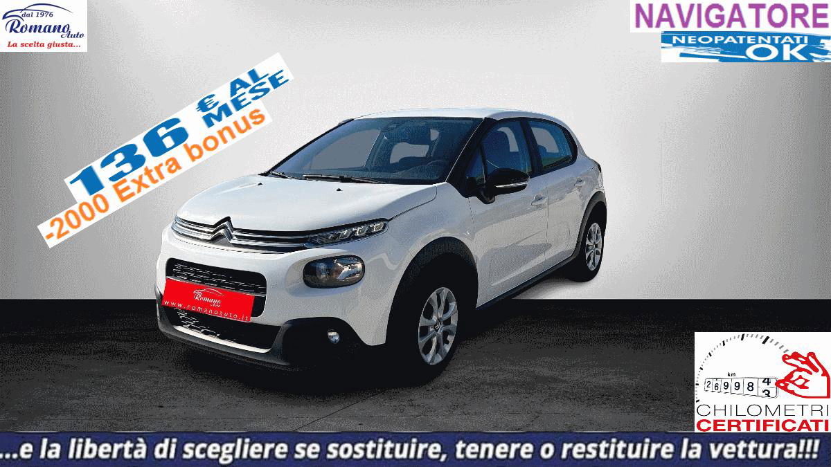 CITROEN - C3 -  PureTech 83 Plus#OK NEOPATENTATI!