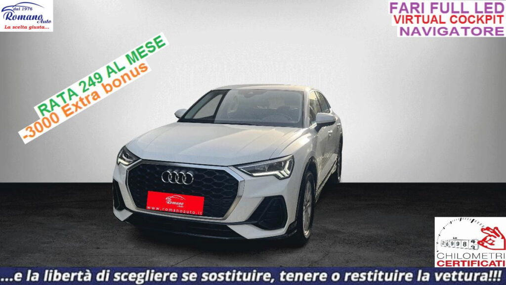 AUDI - Q3 Sportback - Q3 SPB 35 TDI S tronic Business Plus#NAVIGATORE!