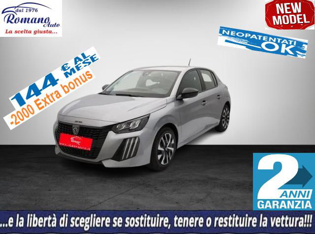 NEW PEUGEOT - 208 - PureTech 75 5p. Active#OK NEO PATENTATI!