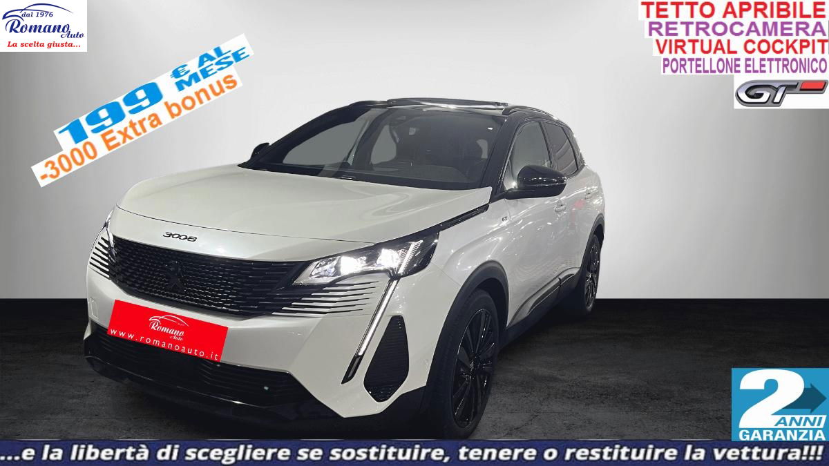 PEUGEOT - 3008 - BlueHDi 130 S&S EAT8 GT#TETTO APRIBILE!