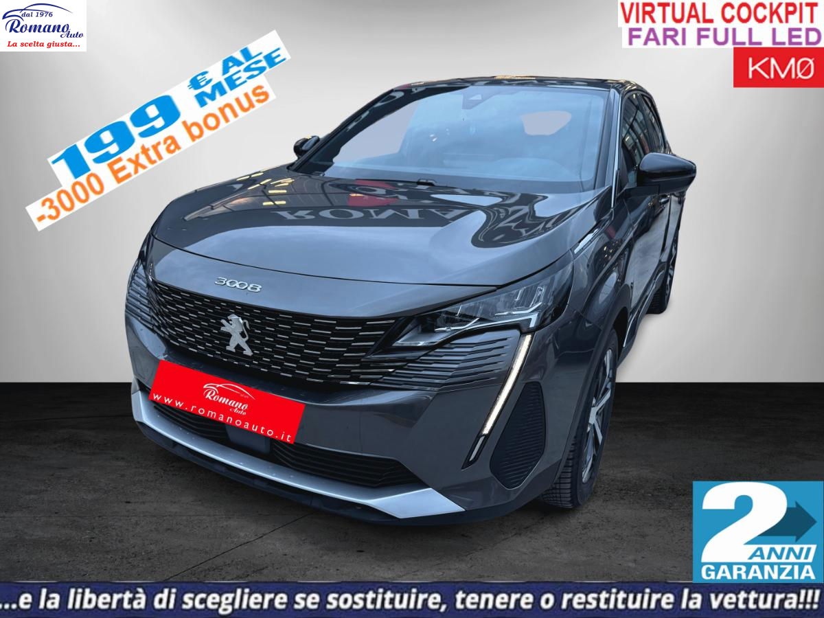 PEUGEOT - 3008 - BlueHDi 130 EAT8 Allure Pack#PRONTA CONSEGNA#