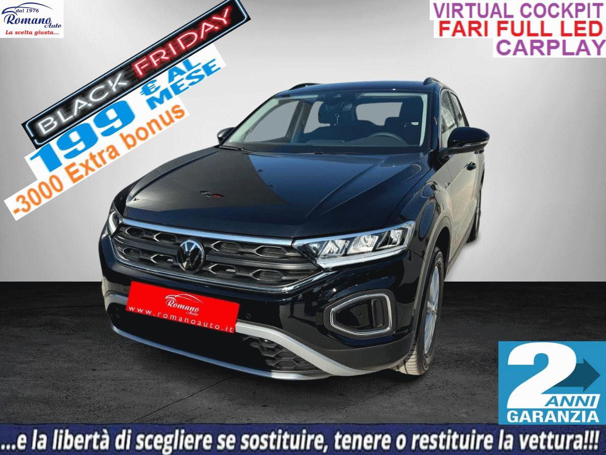 VOLKSWAGEN - T-Roc - 1.5 TSI ACT Life#BLACK FRIDAY!VIRTUAL COCKPIT!FARI FULL LED!