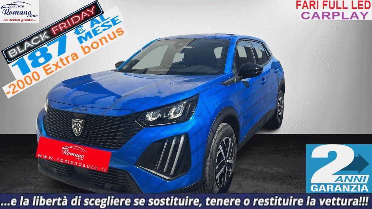 NEW PEUGEOT - 2008 - PureTech 100 Active#BLACK FRIDAY!FARI FULL LED!CARPLAY!