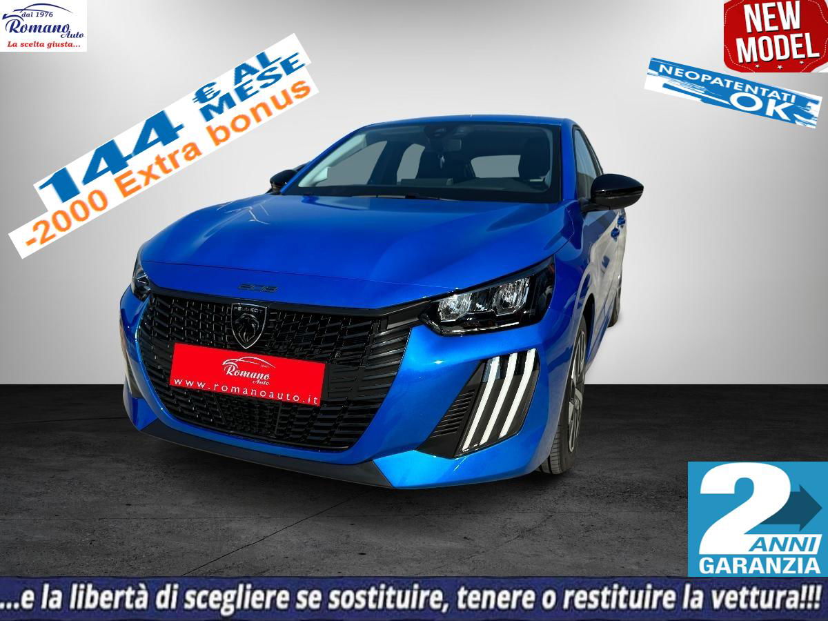 NEW PEUGEOT - 208 - PureTech 75 5p. Active#OK NEO PATENTATI!