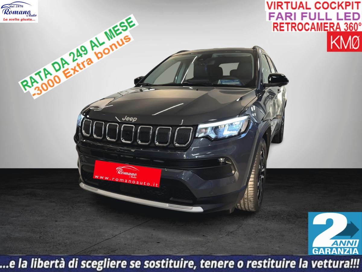 NEW JEEP - Compass - 1.6 Mjt II  130 CV 2WD Limited#RETROCAMERA 360Â°!