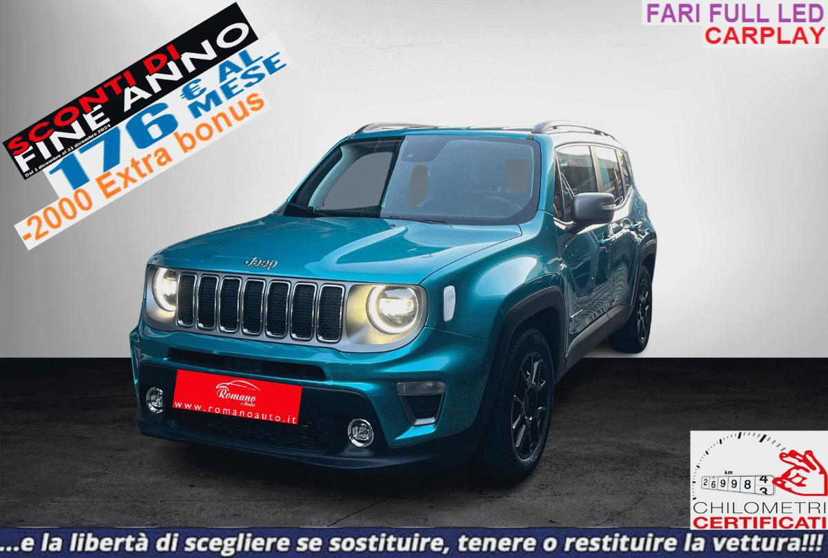 JEEP - Renegade - 1.6 Mjt 120CV Limited#FARI FULL LED!