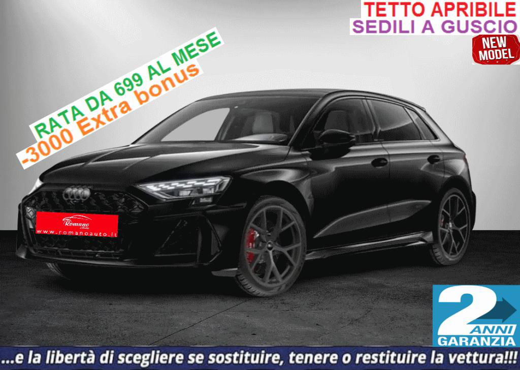 NEW Audi A3 SPB TFSI quattro S tronic#TETTO APRIBILE!SEDILE A GUSCIO!