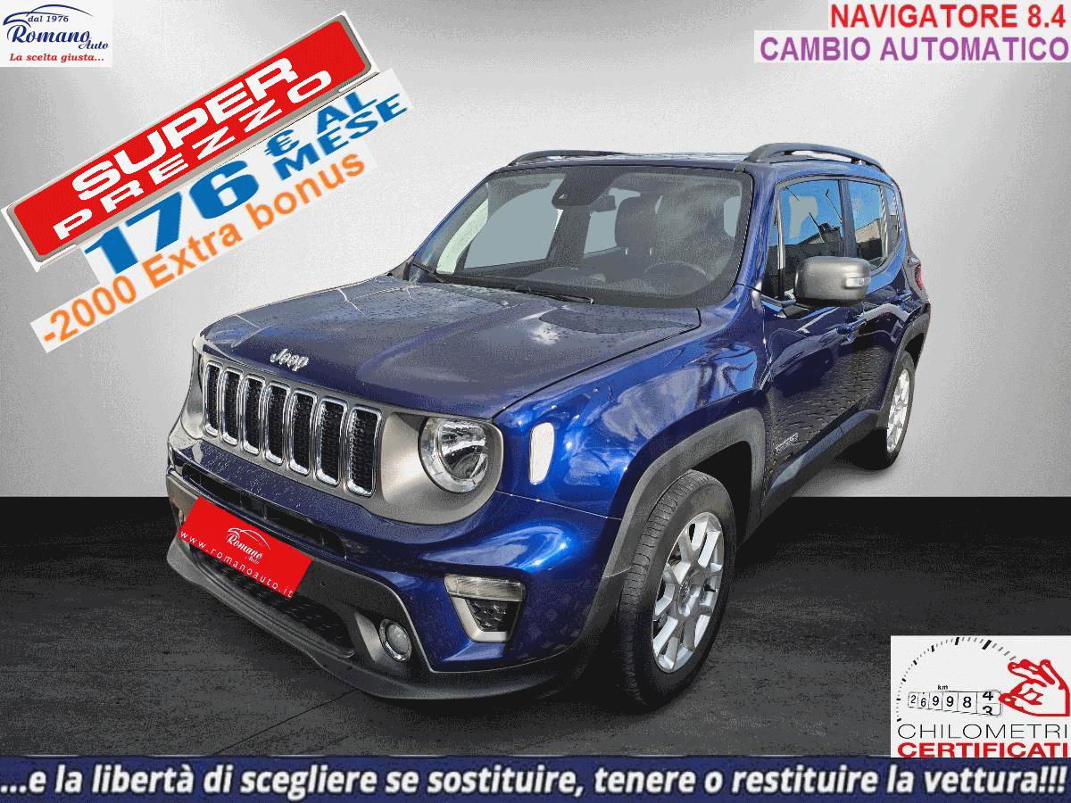 JEEP - Renegade  1.6 mjt Limited fwd ddct#NAVIGATORE 8.4!