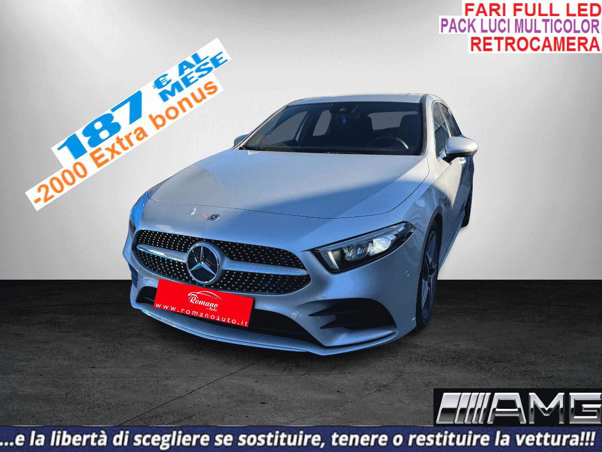 MERCEDES - Classe A - A 180 d Automatic Premium#PACK LUCI MULTICOLOR!