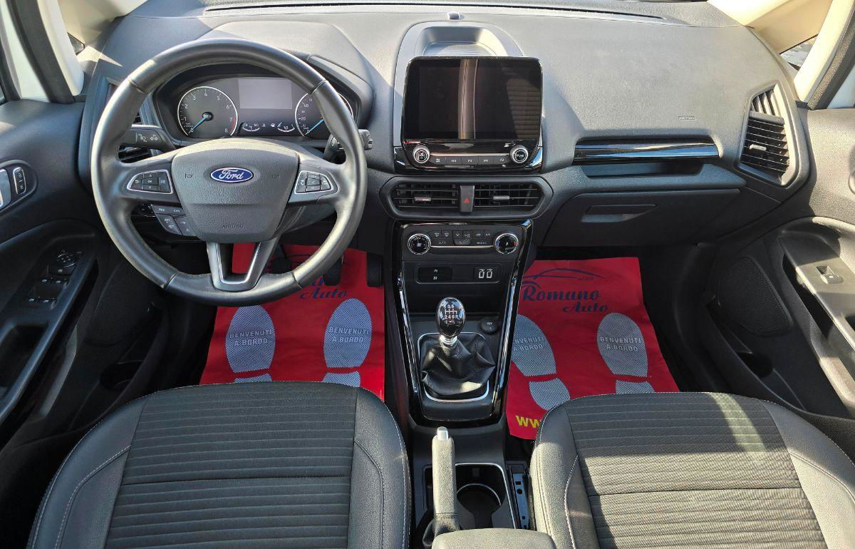 FORD - EcoSport - 1.0 EcoBoost 125 CV Titanium#KM CERTIFICATI!