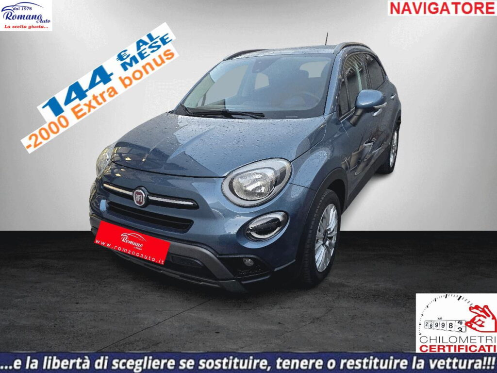 FIAT - 500X - 1.6 M.Jet 120 CV Cross#KM CERTIFICATI!