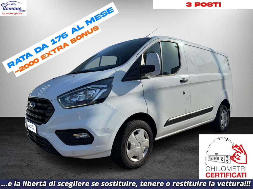 FORD transit custom 280 2.0 tdci 108cv Entry L1H1 E6.2#PREZZO+ IVA!