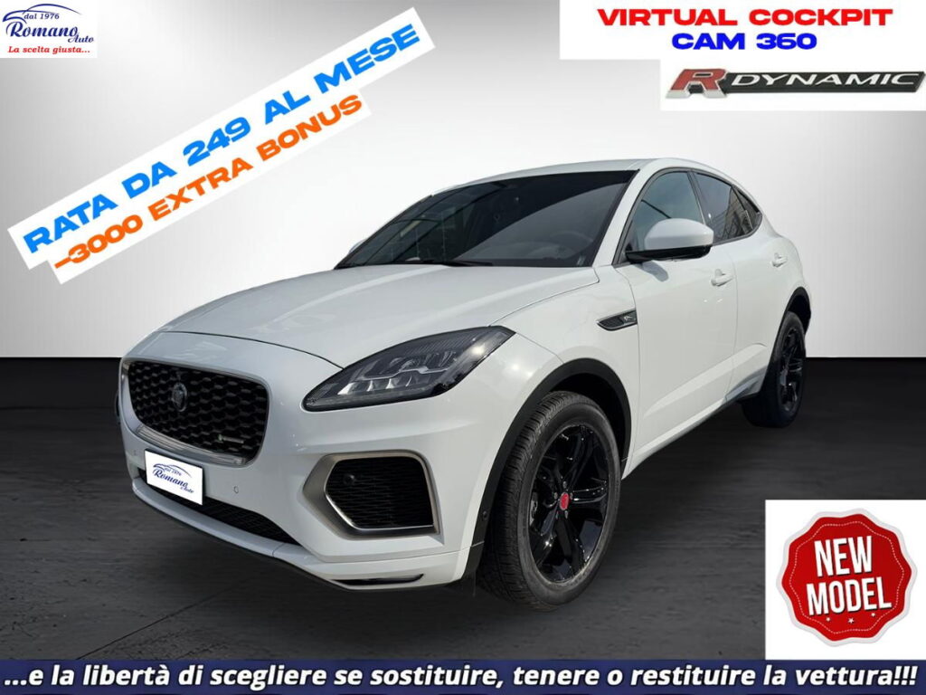 NEW JAGUAR - E-pace - 2.0D I4 163 CV AWD Auto R-Dynamic#RETROCAMERA 360Â°!