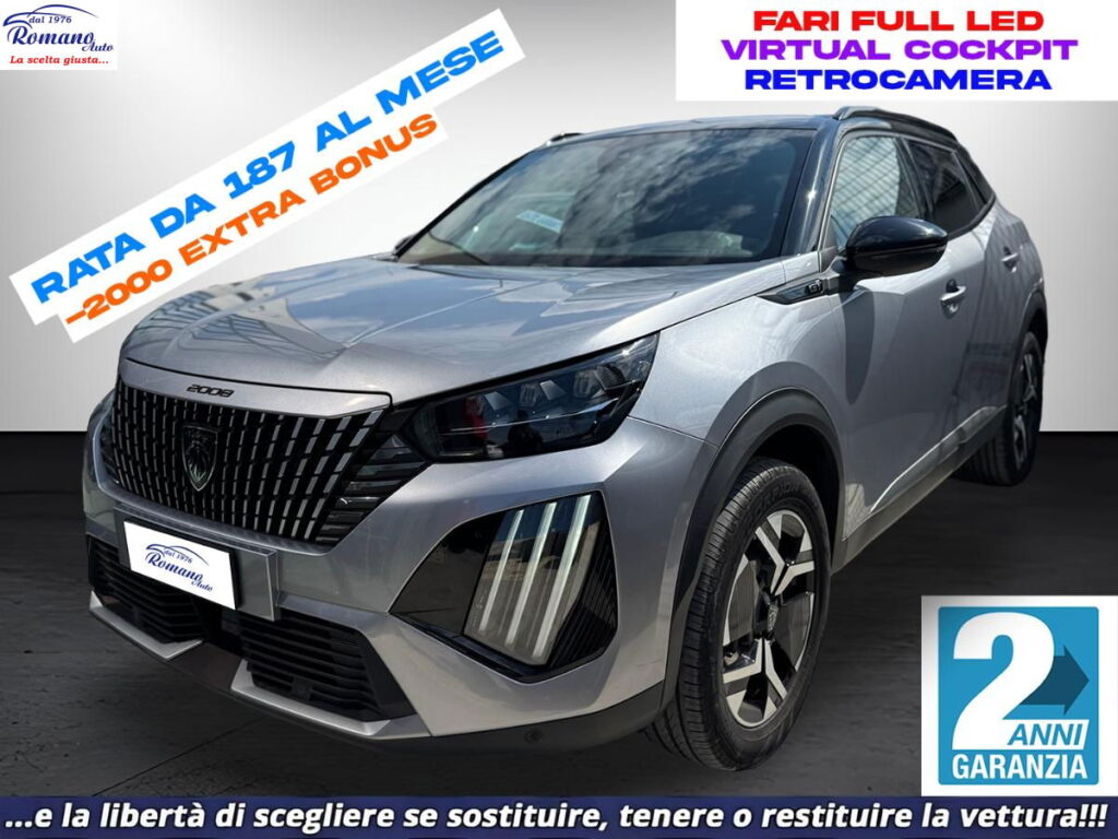 NEW PEUGEOT - 2008  1.2 puretech GT 130cv eat8#FARI FULL LED!RETROCAMERA!