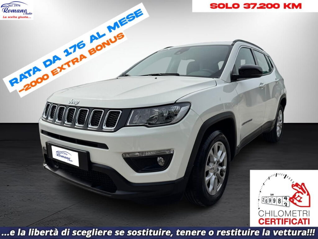JEEP - Compass  1.6 mjt Longitude 2wd 120cv#SOLO 37.200 KM!