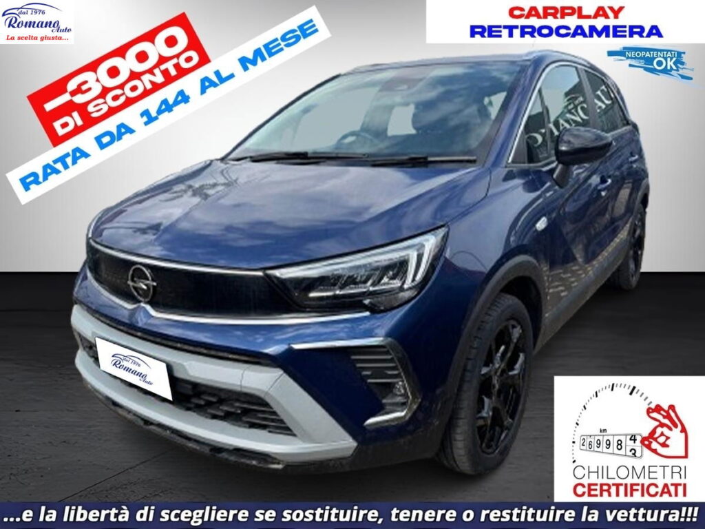 OPEL - Crossland  1.2 Elegance 83cv#SOLO 12.700KM!