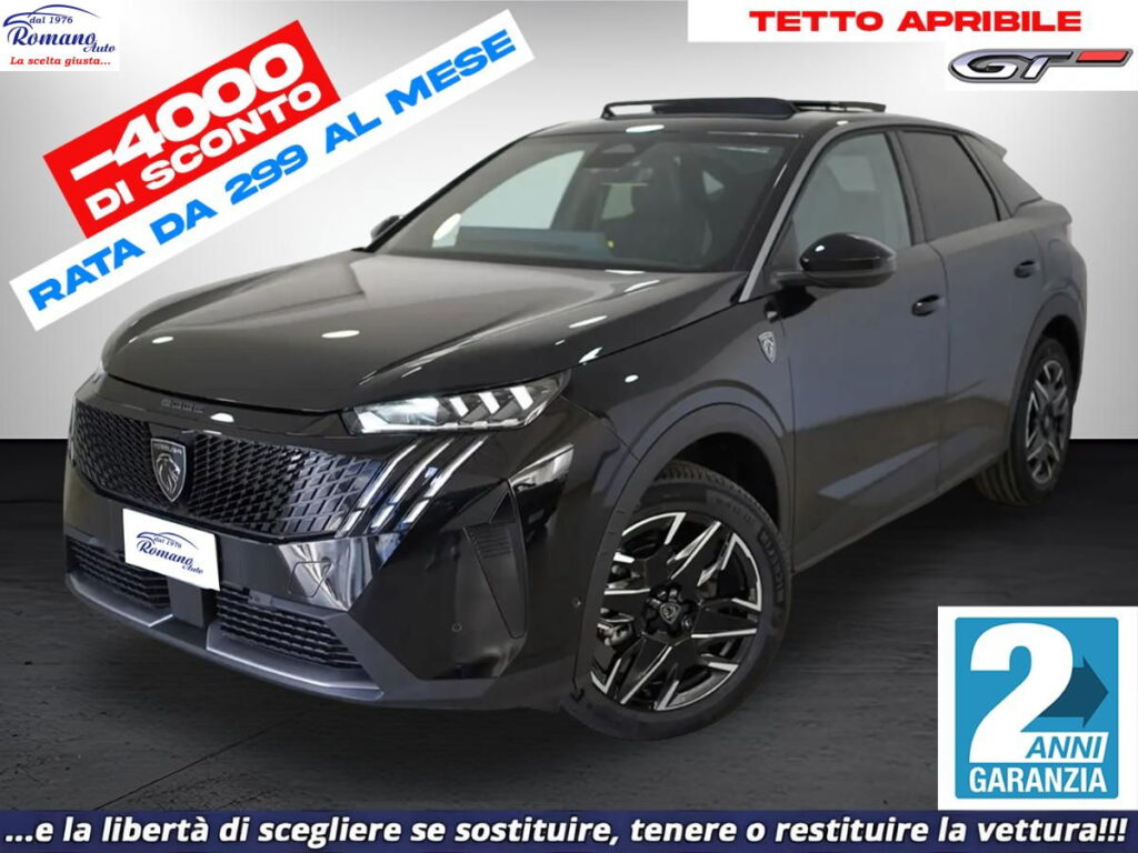 NEW PEUGEOT - 3008  1.2 hybrid GT 136cv e-dcs6#TETTO APRIBILE!