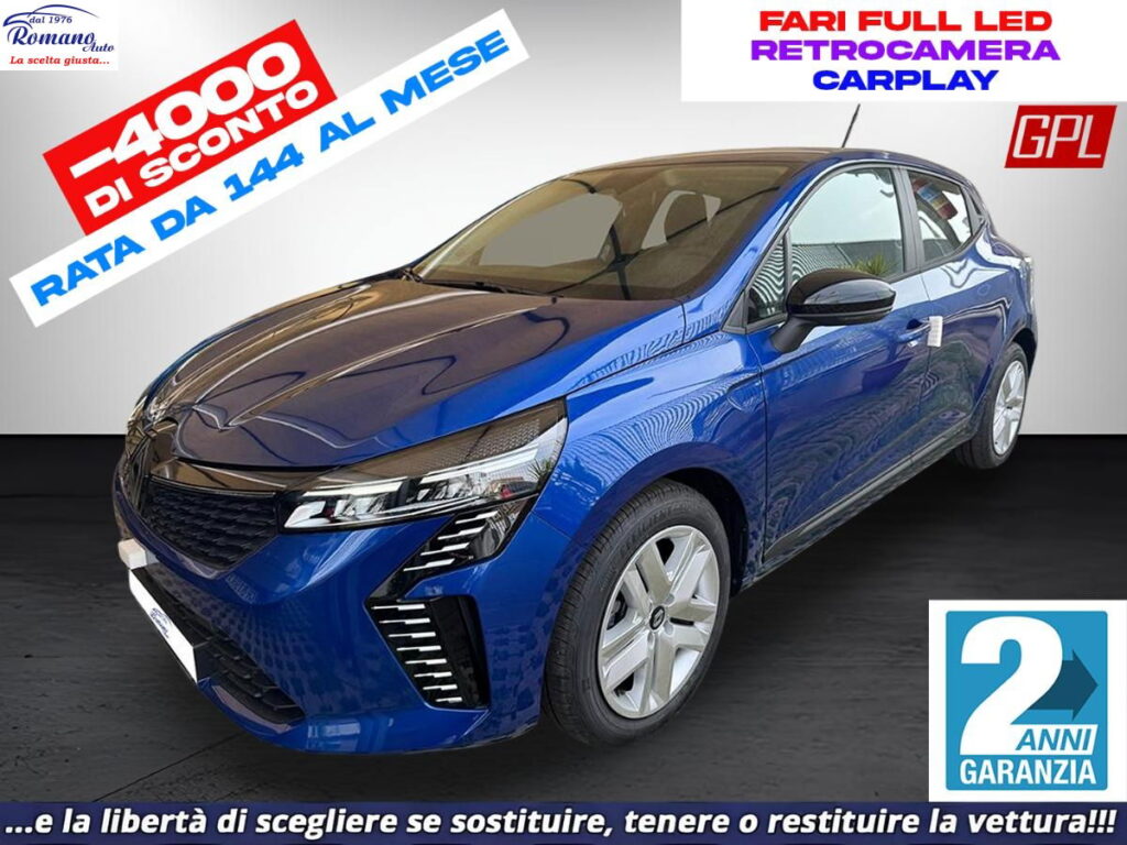 NEW Renault Clio TCe 100 CV GPL 5 porte Evolution#VIRTUAL COCKPIT!RETROCAMERA!