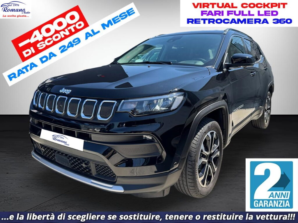JEEP - Compass - 1.6 Mjt II 2WD Limited#VIRTUAL COCKPIT!