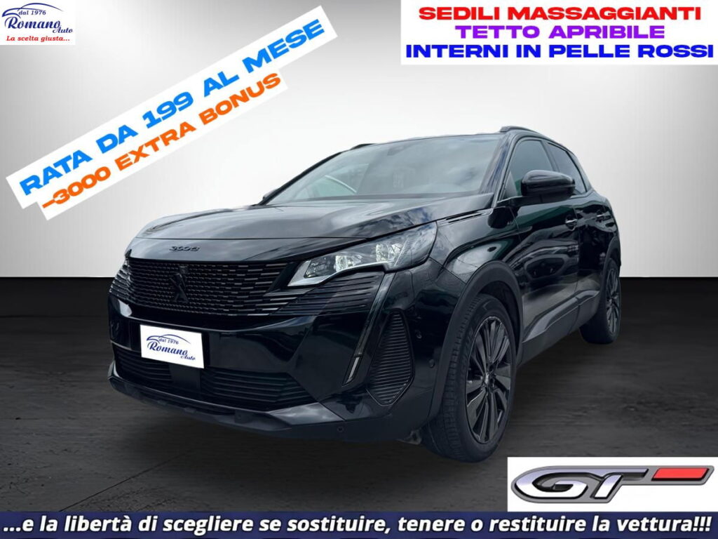 PEUGEOT - 3008  1.5 bluehdi GT Pack 130cv eat8#TETTO APRIBILE!