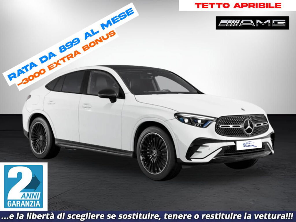 NEW GLC Coupe 220 d AMG Line Advanced 4matic auto#TETTO APRIBILE!