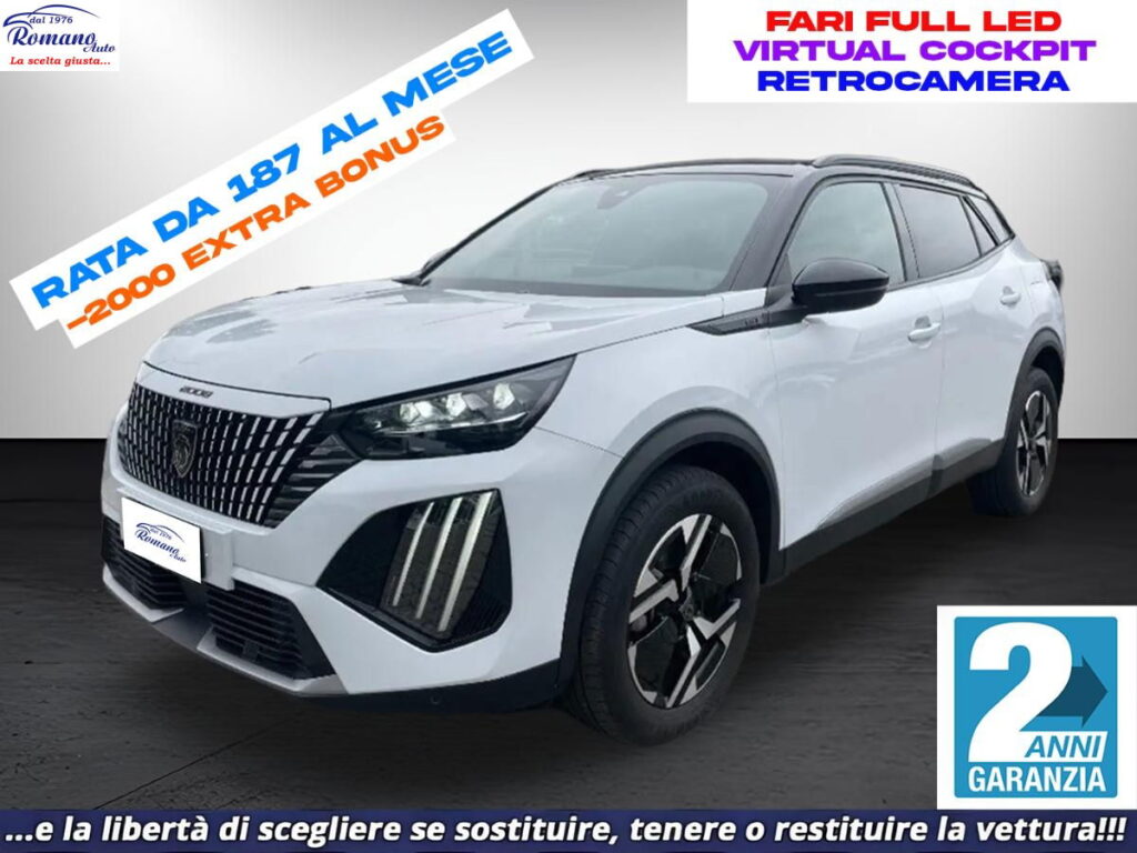 NEW PEUGEOT - 2008  1.2 puretech GT 130cv eat8#FARI FULL LED!RETROCAMERA!