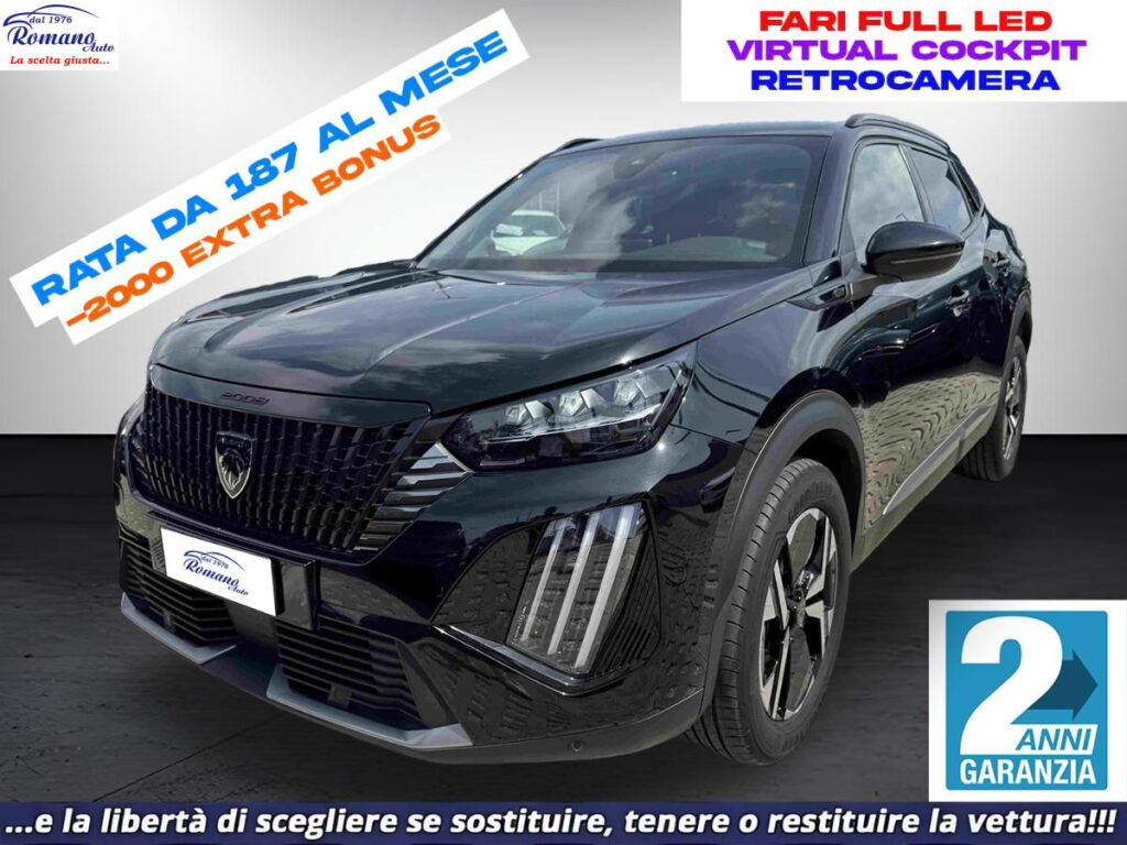 NEW PEUGEOT - 2008  1.2 puretech GT 130cv eat8#FARI FULL LED!RETROCAMERA!
