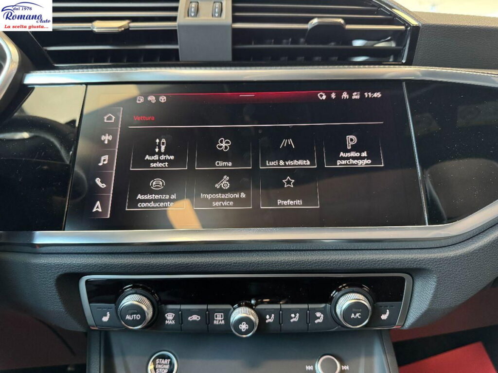 AUDI - Q3 SPB 40 TDI S tronic S line Black Identity#TETTO APRIBILE!