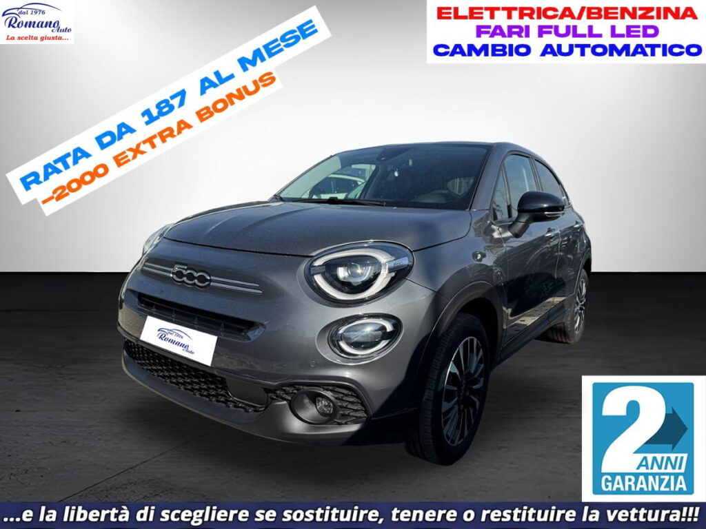 FIAT - 500X - 1.5 T4 Hybrid 130 CV DCT#FARI FULL LED!