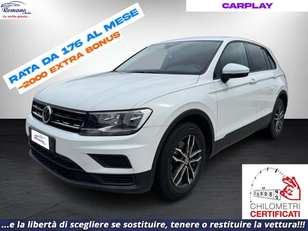 VOLKSWAGEN - Tiguan  1.6 tdi Business 115cv#KM CERTIFICATI!