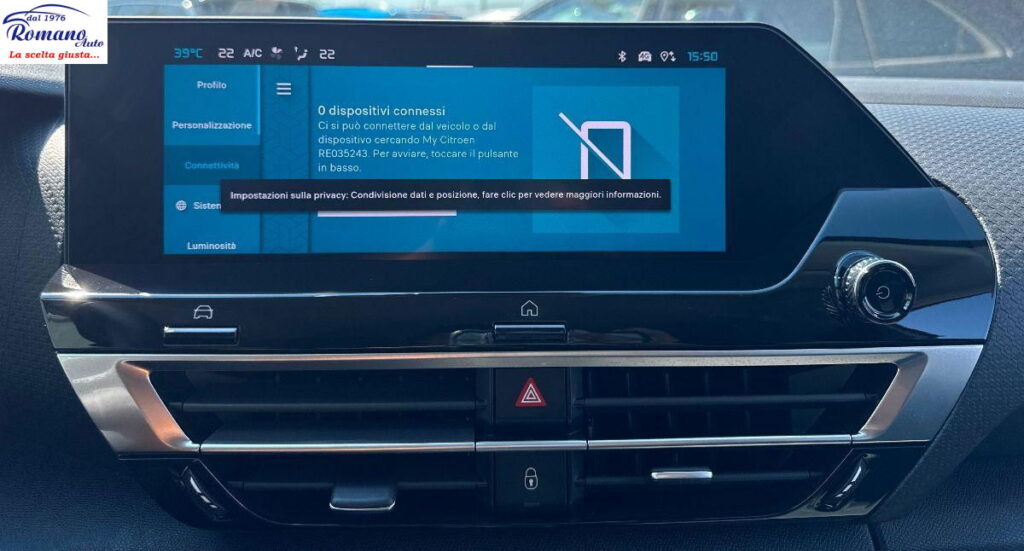 Citroen C4 1.2 PureTech 130cv Max#RETROCAMERA ANTERIORE/POSTERIORE