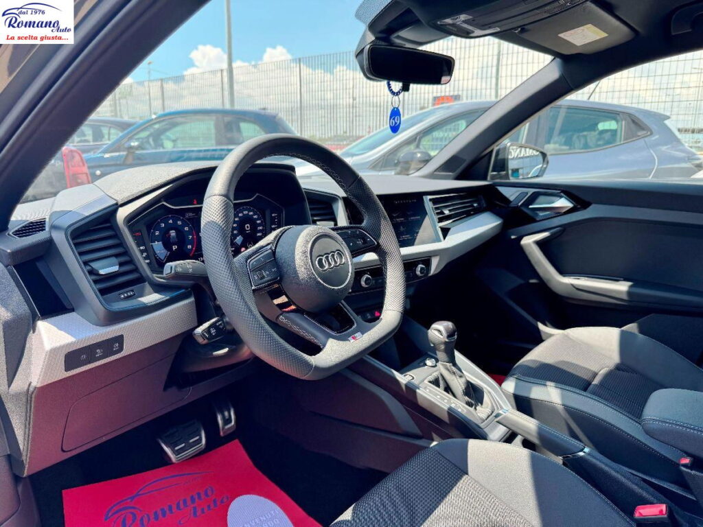 AUDI - A1 Sportback 30 TFSI S tronic Identity Black#S-LINE INTERNO!4 ANNI GARANZIA AUDI!