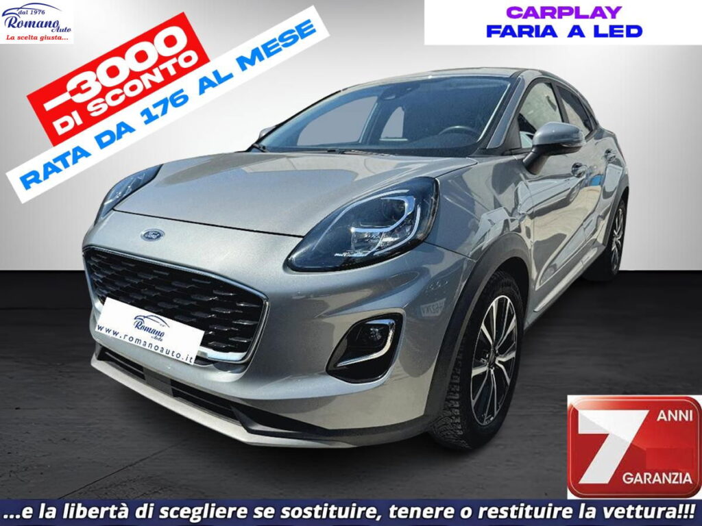 FORD - Puma  1.0 ecoboost h Titanium X 125cv#7 ANNI GARANZIA FORD!