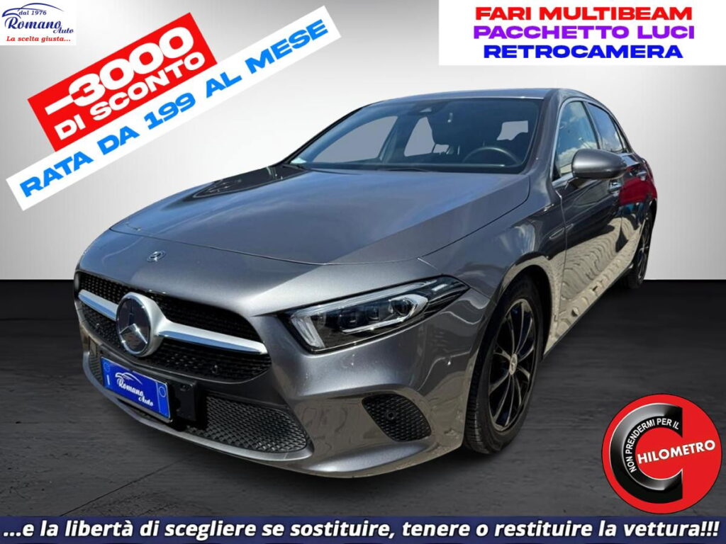 MERCEDES - Classe A - A 180 d Automatic Sport#FARI MULTIBEAM!
