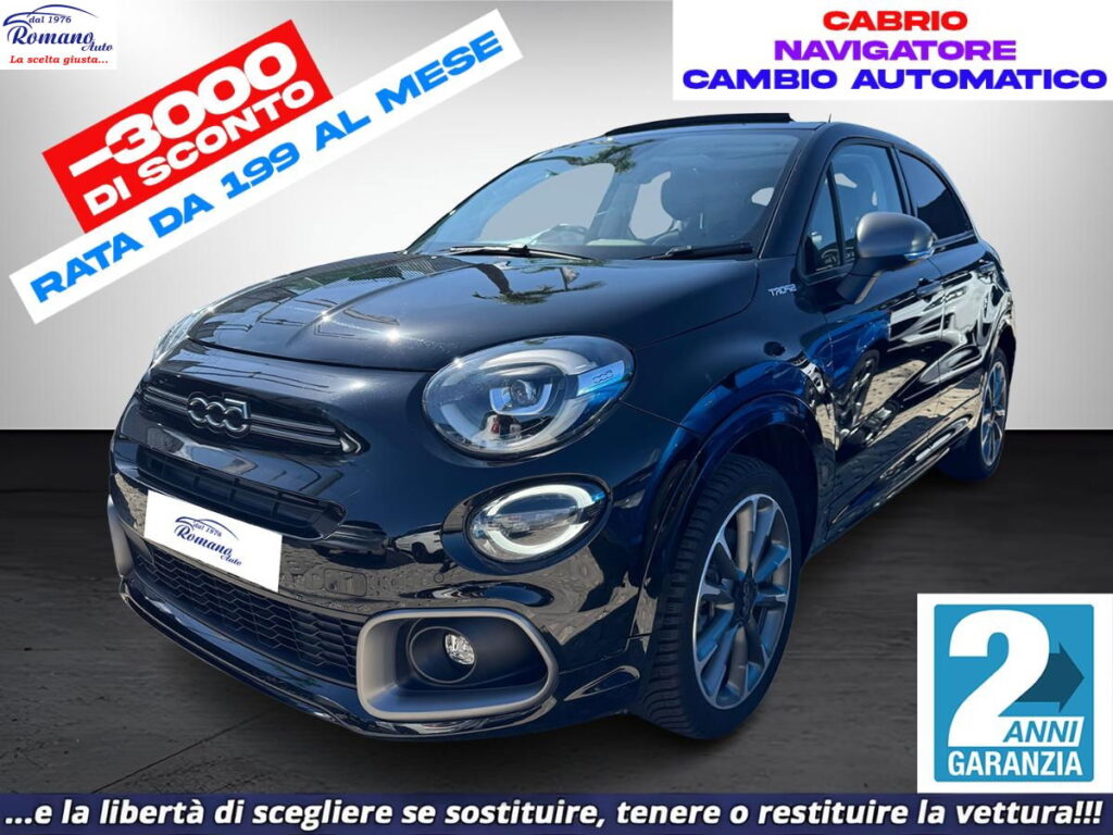 FIAT - 500X - 1.5 T4 Hybrid 130 CV DCT Sport Dv.#VETTURA CABRIO!