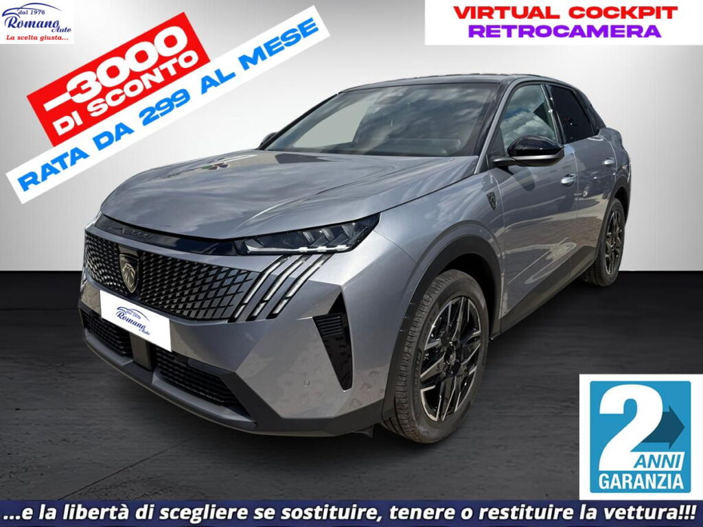 NEW PEUGEOT - 3008  1.2 hybrid GT 136cv e-dcs6#PRONTA CONSEGNA!
