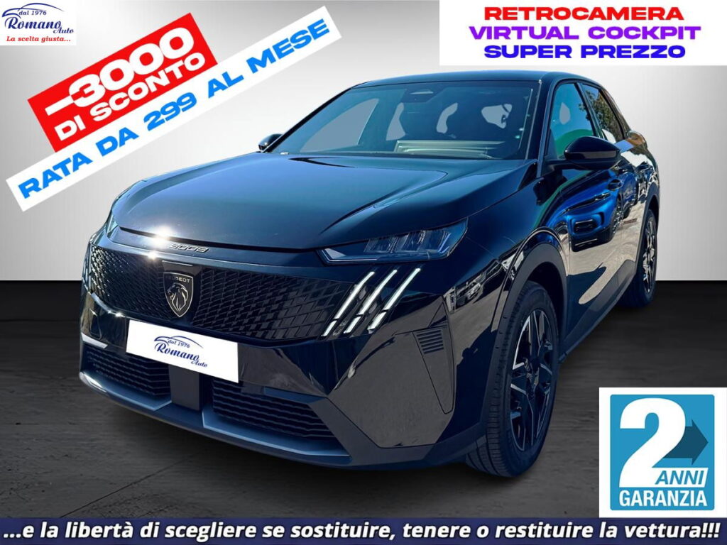 NEW PEUGEOT - 3008  1.2 hybrid Allure 136cv e-dcs6!