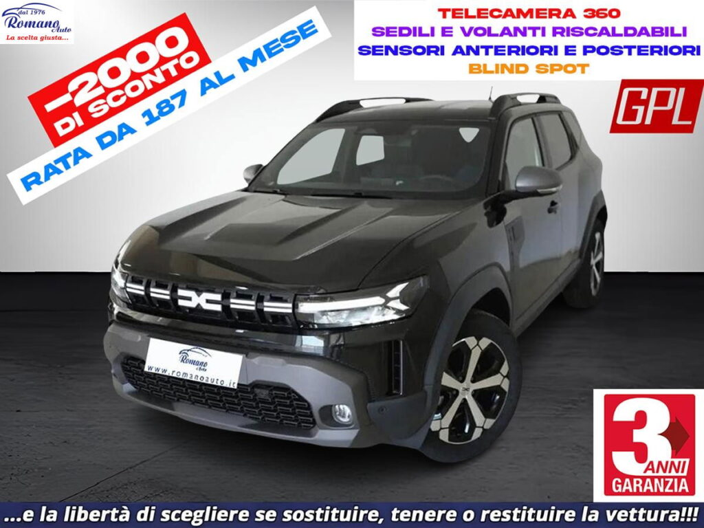 NEW DACIA - Duster - ECO-G 100 Journey#3 ANNI GARANZIA DACIA!