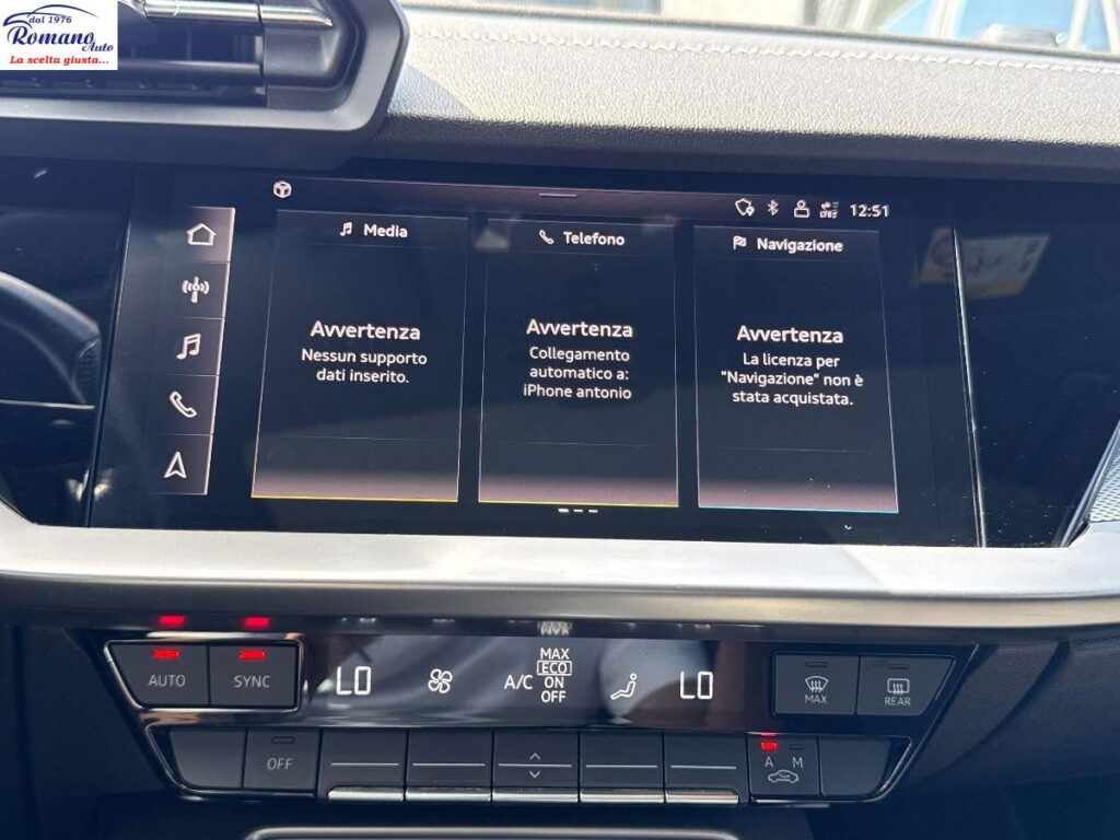 AUDI - S3  Sportback S3 2.0 tfsi quattro s-tronic#TETTO APRIBILE!