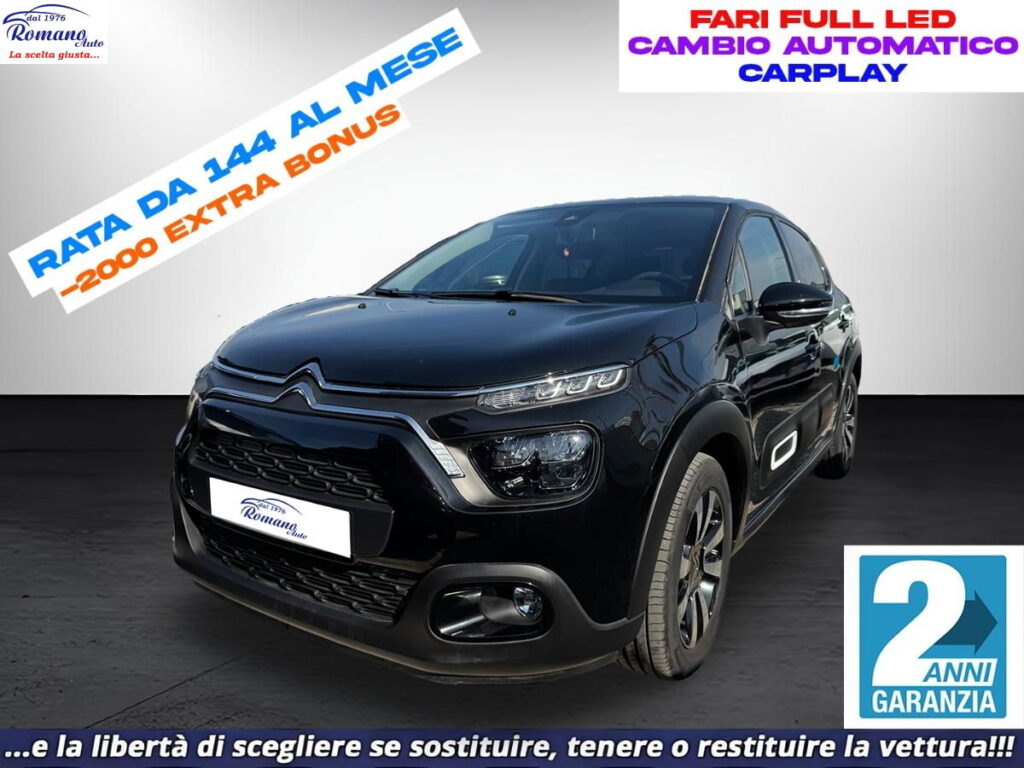 CITROEN - C3 -  PureTech 110 EAT6 Max#2 ANNI GARANZIA CITROEN!