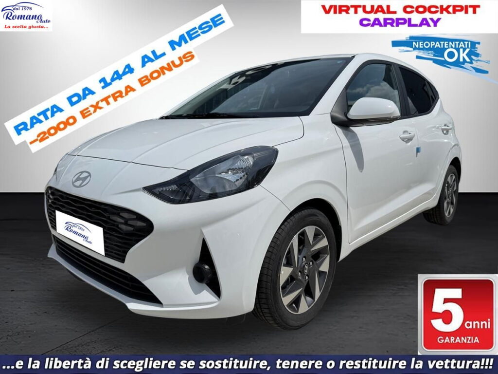 HYUNDAI - i10 - 1.0 GPL Econext Connectline#5 ANNI GARANZIA HYUNDAI!