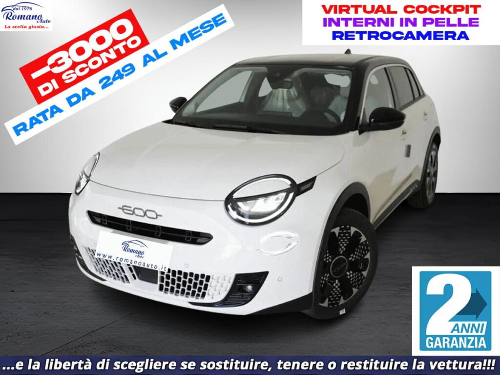 NEW FIAT - 600 - Hybrid DCT MHEV La Prima#VIRTUAL COCKPIT!