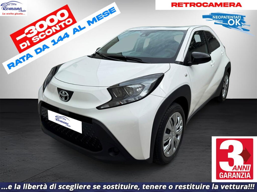 TOYOTA - Aygo  X 1.0 Active 72cv#GARANZIA 3 ANNI TOYOTA!