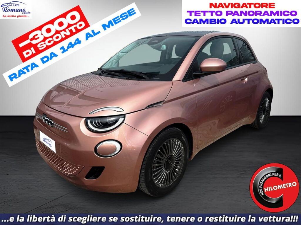 FIAT - 500 - Icon + Berlina#KM CERTIFICATI!